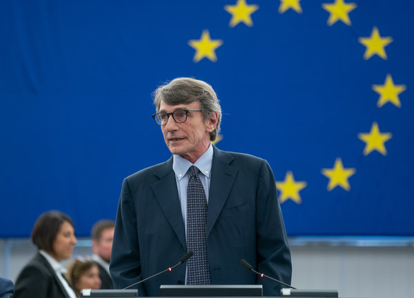 Давид Сасоли е новият председател на Европейския парламент