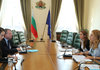 Вицепремиерът Николова се срещна с посланика на Държавата Израел в България