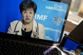 Шефът на МВФ Георгиева похвали правителствата за "мащабните фискални мерки" по време на кризата