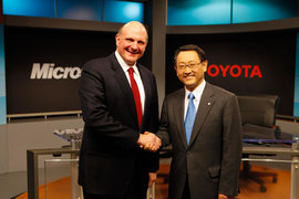 Toyota и Microsoft ще създават "умна" кола