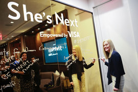 Visa обяви глобалната си инициатива – She’s Next