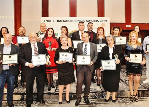 България, Македония, Италия и Турция със златни статуетки от Балканските Бизнес Оскари