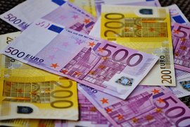 Ръст на еврото след кризата в Германия