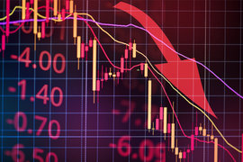 Фючърсите на акциите падат стремглаво, страховете от нов пик на зараза се засилват