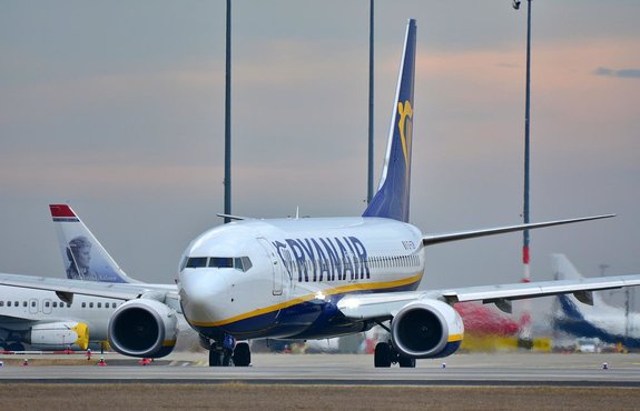 Ryanair отчита $369 милиона годишна загуба